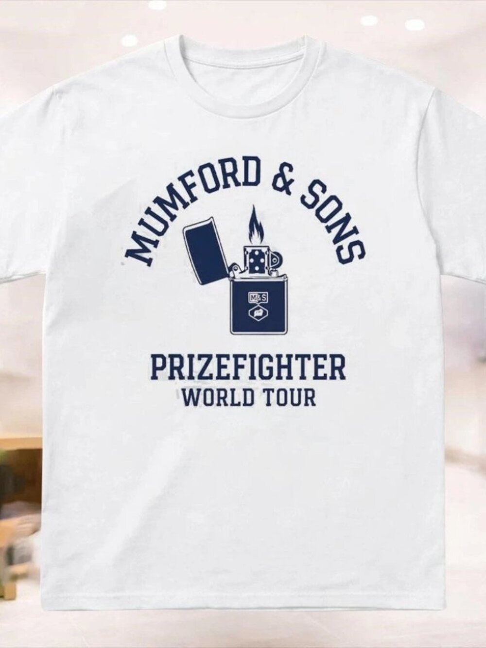 Mumford And Sons Prizefighter Tour 2026 North America Logo T Shirt